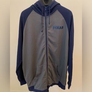 Disney Pixar Ball and Lamp‎ Full Zip Hoodie Mens XL